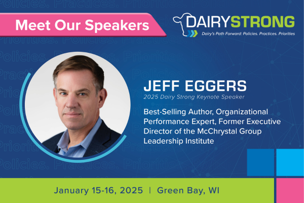 Dairy Strong keynote Jeff Eggers