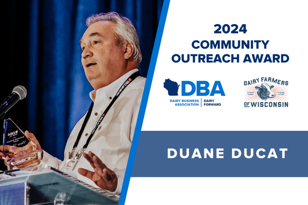 Duane Ducat Community Outreach award 2024