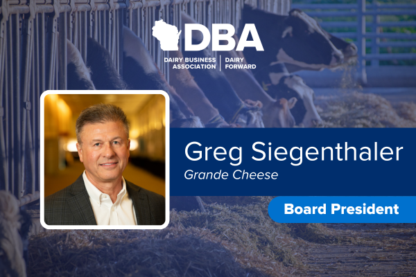 Greg Siegenthaler new board president