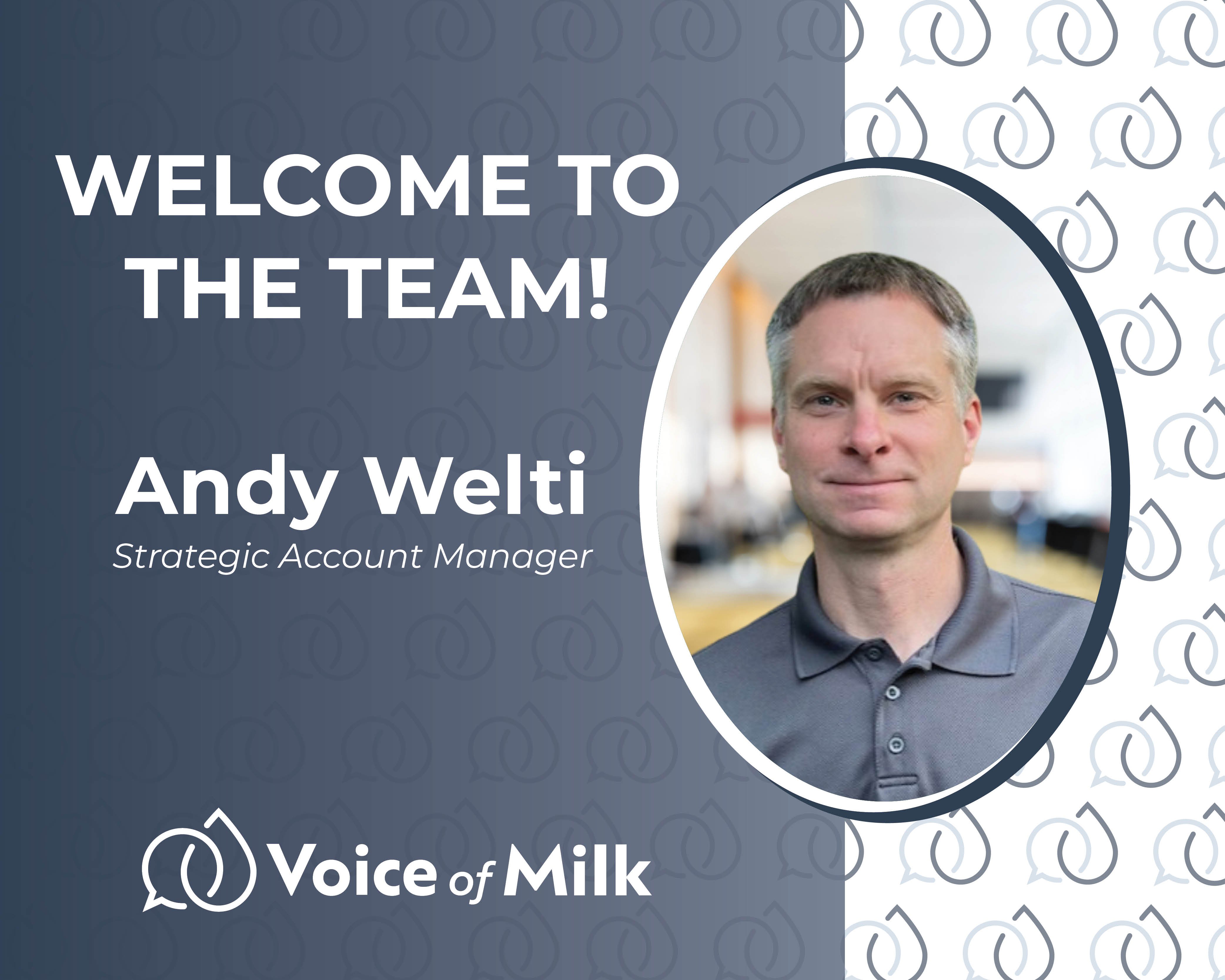 New Hire - Andy Welti