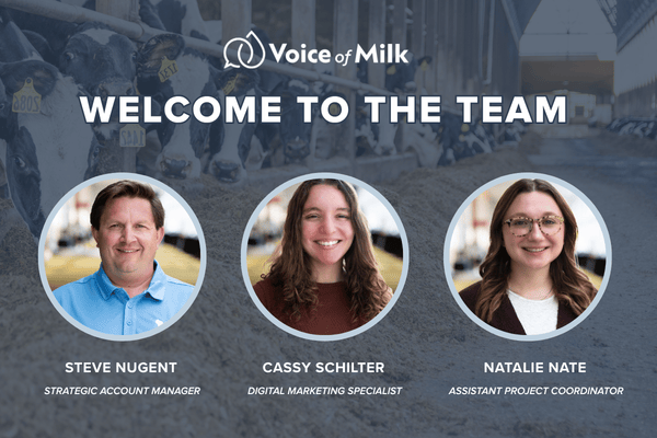 VOM three new staff members